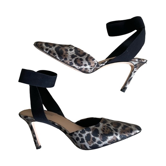 Antonio Melani Leopard Print Heels Size 9.5 - Picture 12 of 14